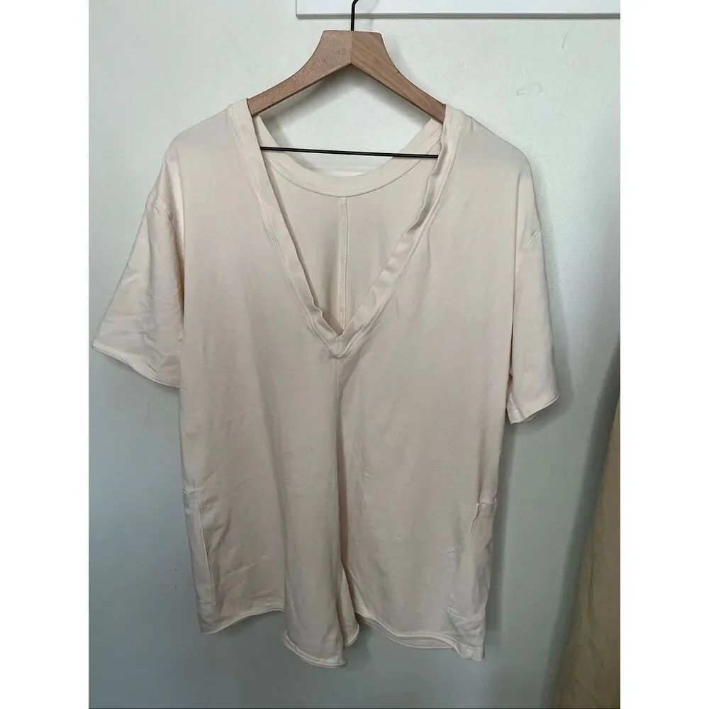 Free People Movement Hotshot Romper | Very Light Pink in Small - Picture 3 of 7